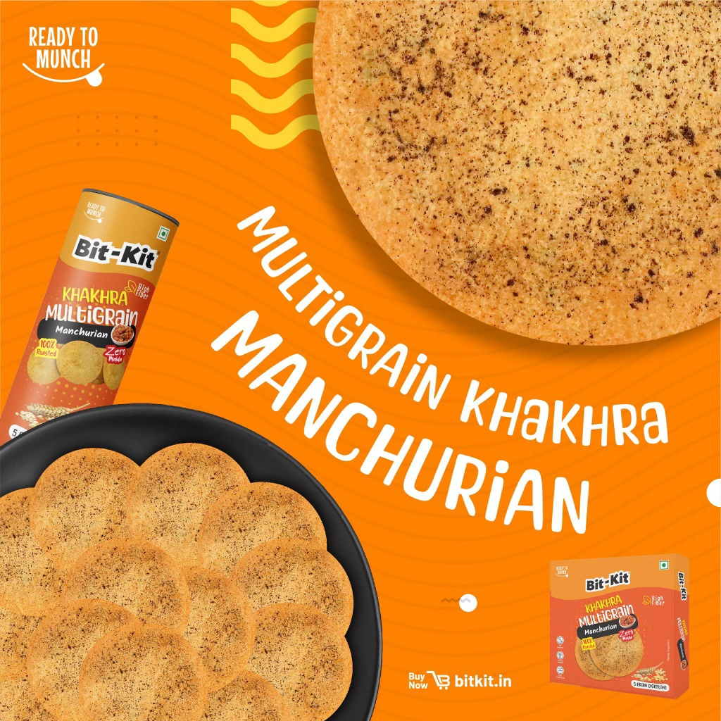 Bitkit Multigrain Manchurian Khakhra