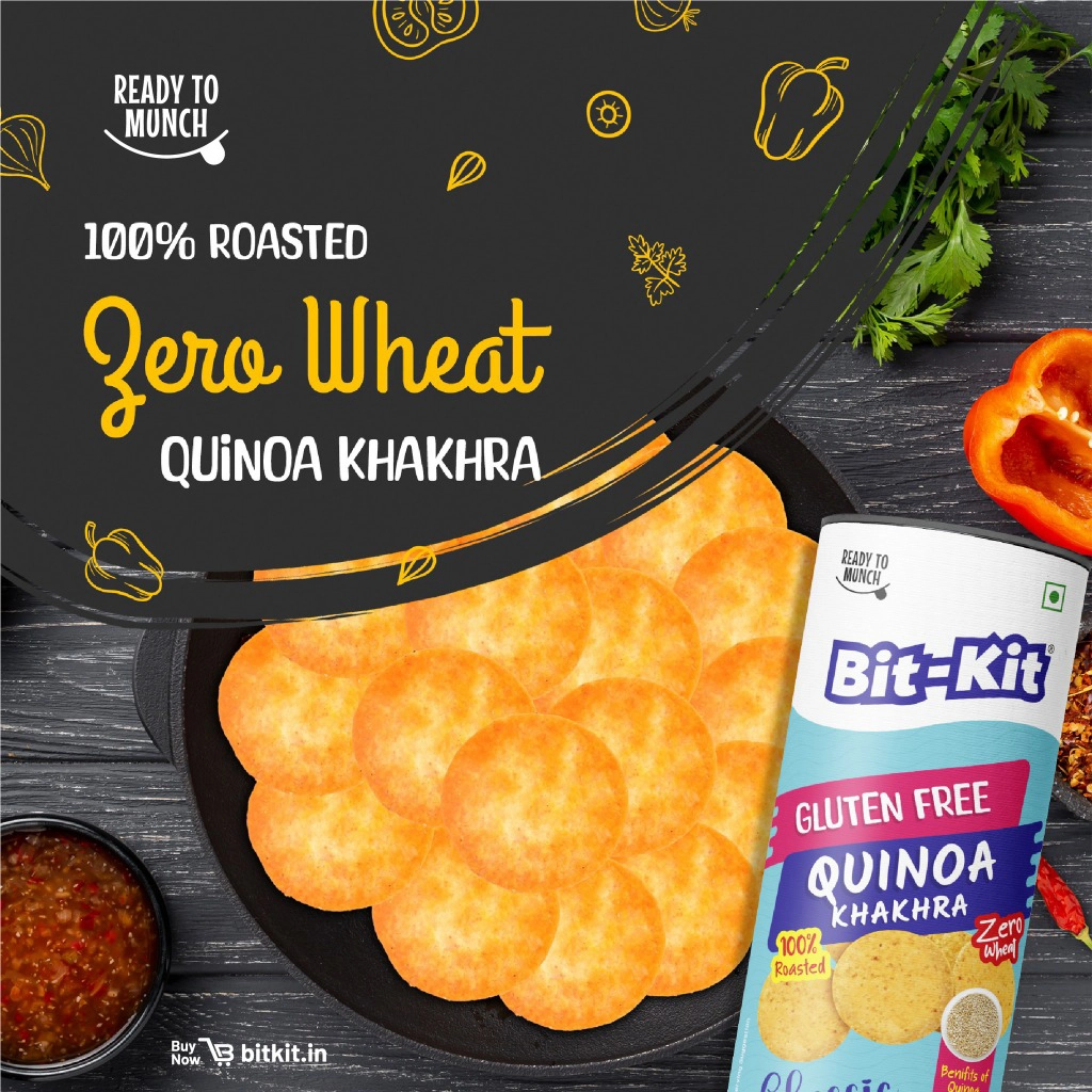 Snacks of the day - Gluten Free Quinoa Khakhra